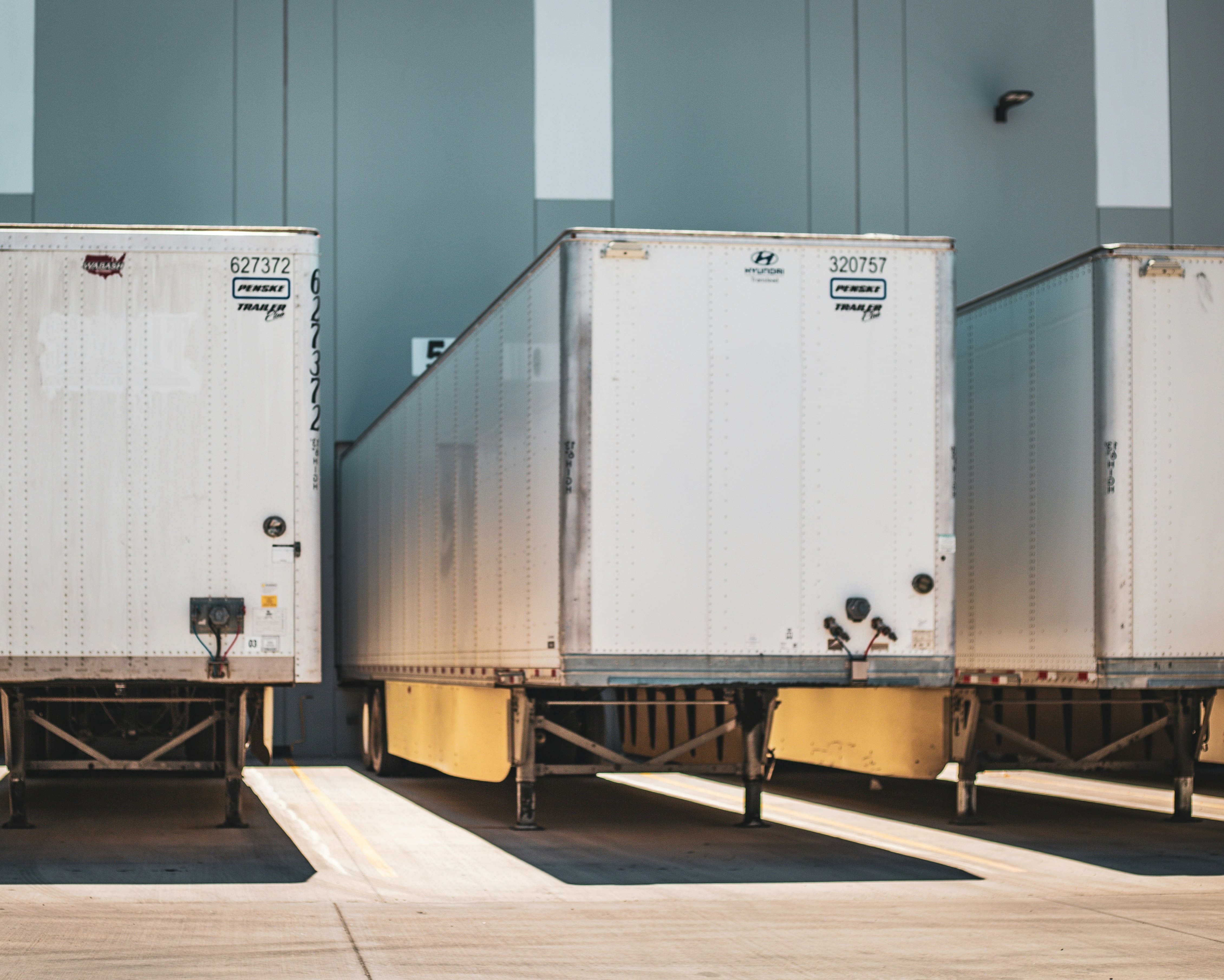 Containers at Warehouse